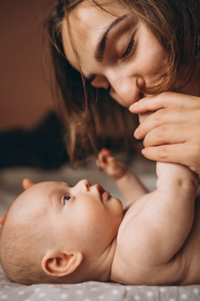Mamá con su bebé